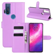 LN Flip Wallet Motorola One Hyper Purple