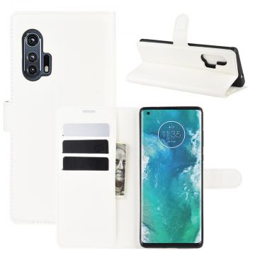 LN Flip Wallet Motorola Edge+ White