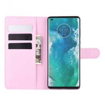 LN Flip Wallet Motorola Edge+ Pink