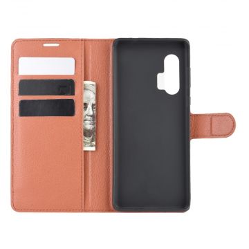 LN Flip Wallet Motorola Edge+ Brown