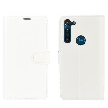 LN Flip Wallet Moto G8 Power White