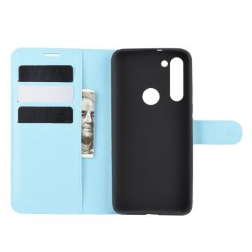 LN Flip Wallet Moto G8 Power Blue