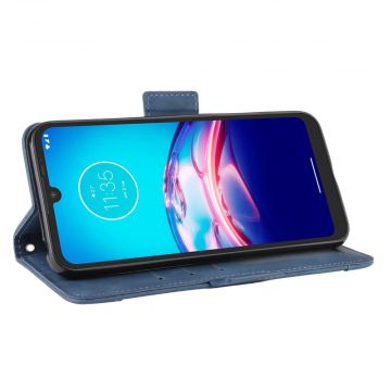 LN 5card Flip Wallet Moto E6s/E6i Blue
