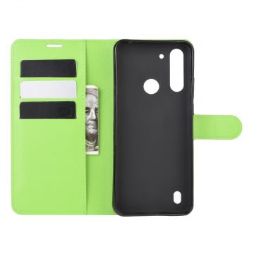 LN Flip Wallet Moto G8 Power Lite Green