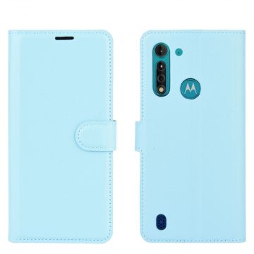 LN Flip Wallet Moto G8 Power Lite Blue