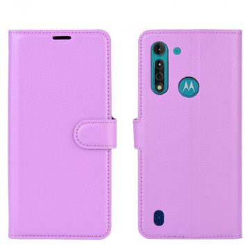 LN Flip Wallet Moto G8 Power Lite Purple