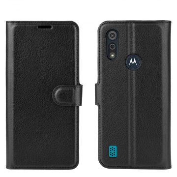 LN Flip Wallet Moto E6s/E6i Black