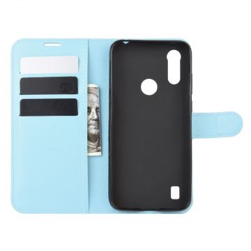 LN Flip Wallet Moto E6s/E6i Blue