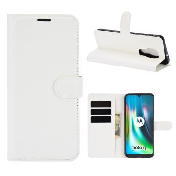 LN Flip Wallet Moto G9 Play White