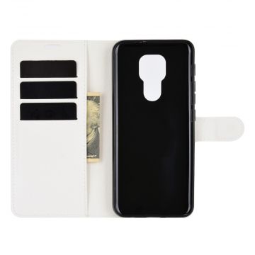 LN Flip Wallet Moto G9 Play White