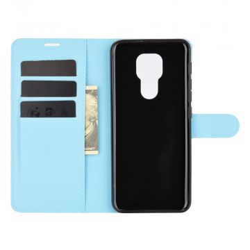 LN Flip Wallet Moto G9 Play Blue