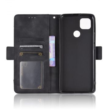 LN Flip Wallet 5card Moto G9 Power Black