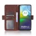 LN Flip Wallet 5card Moto G9 Power Brown