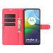LN Flip Wallet Moto G9 Power Red
