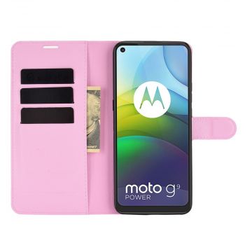 LN Flip Wallet Moto G9 Power Pink