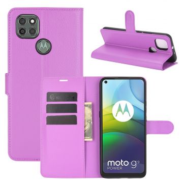 LN Flip Wallet Moto G9 Power Purple
