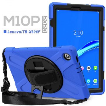 LN suojakuori+hihna Lenovo Tab M10 Plus 10.3" blue