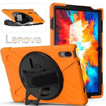 LN suojakuori+hihna Lenovo Tab P11 Pro orange