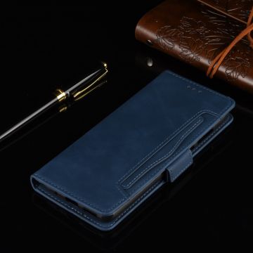 LN 5card Flip Wallet Moto G100 blue