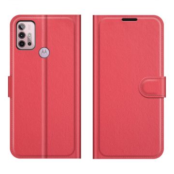 LN Flip Wallet Moto G10/G30 red