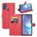 LN Flip Wallet Motorola Moto G50 red