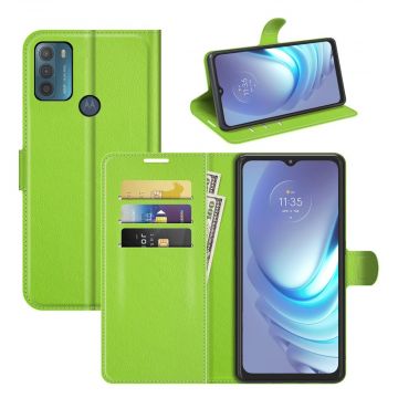 LN Flip Wallet Motorola Moto G50 green