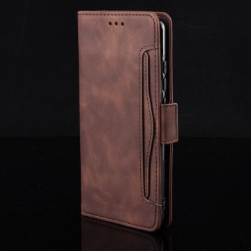 LN 5card Flip Wallet Motorola Edge 20 Lite brown