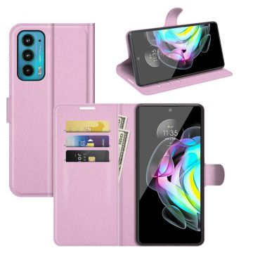 LN Flip Wallet Motorola Edge 20 pink