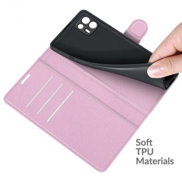 LN Flip Wallet Motorola Edge 20 Lite pink