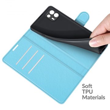 LN Flip Wallet Motorola Edge 20 Lite blue