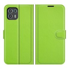 LN Flip Wallet Motorola Edge 20 Lite green