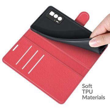 LN Flip Wallet Motorola Edge 20 Pro red