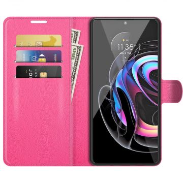 LN Flip Wallet Motorola Edge 20 Pro rose