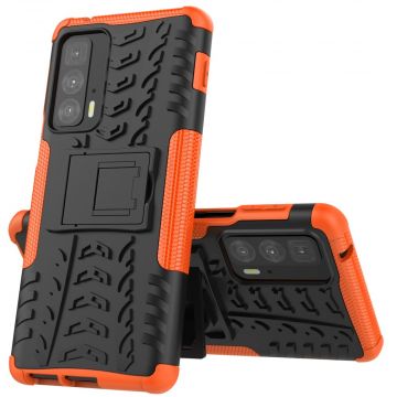 LN kuori tuella Motorola Edge 20 Pro orange
