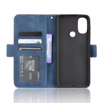 LN 5card Flip Wallet Moto E20/E40 blue