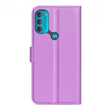 LN Flip Wallet Motorola Moto G71 5G purple