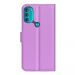 LN Flip Wallet Motorola Moto G71 5G purple