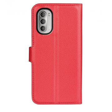 LN Flip Wallet Moto G51 5G red