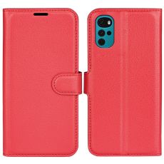 LN Flip Wallet Motorola Moto G22 red