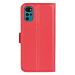 LN Flip Wallet Motorola Moto G22/E32s red