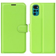 LN Flip Wallet Motorola Moto G22 green