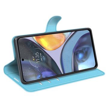 LN Flip Wallet Motorola Moto G22/E32s blue