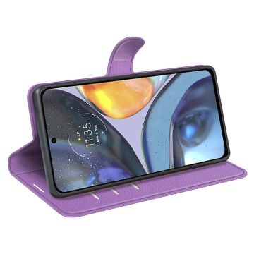 LN Flip Wallet Motorola Moto G22/E32s purple