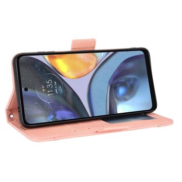 LN 5card Flip Wallet Motorola Moto G22/E32s pink