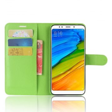 Luurinetti Flip Wallet Redmi 5 Plus green