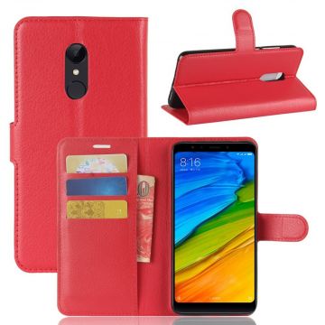 Luurinetti Flip Wallet Xiaomi Redmi 5 red