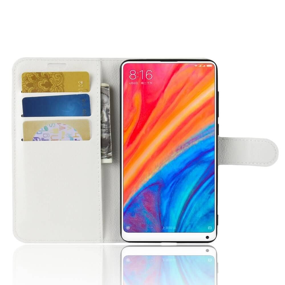 Luurinetti Flip Wallet Xiaomi Mi Mix 2S white - Luurinetti.fi
