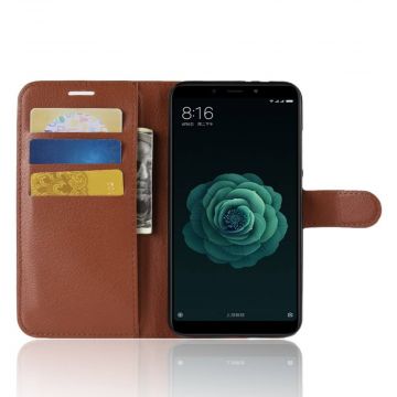 Luurinetti Flip Wallet Xiaomi Mi A2 brown