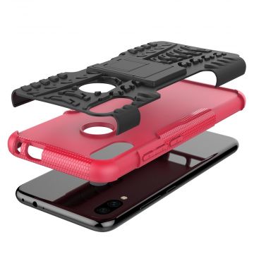 LN suojakuori tuella Xiaomi Redmi Note 7 Rose