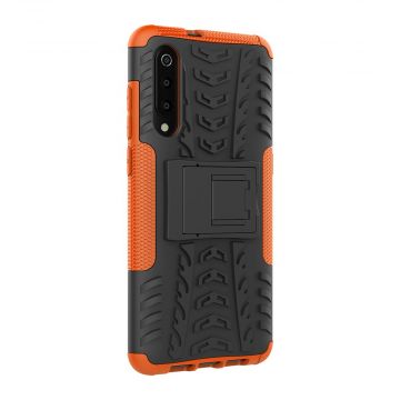 Luurinetti kuori tuella Xiaomi Mi 9 Orange